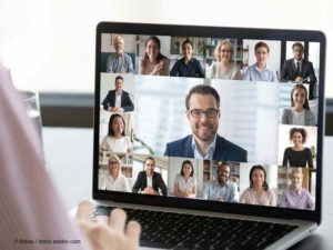 Meetings online aus dem Home-office brauchen klare Meetingstruktur und starkes Führen