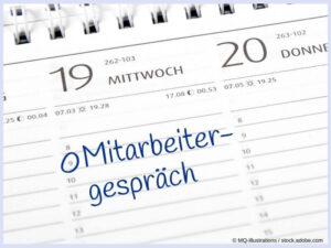 Tragen Sie sich Mitarbeitergespräche und Zwischentermine im Kalender ein