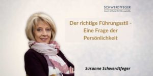 Susanne Schwerdtfeger Führungsstil und Persönlichkeit